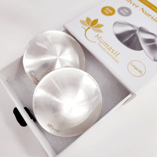 Silver Nursing Cups