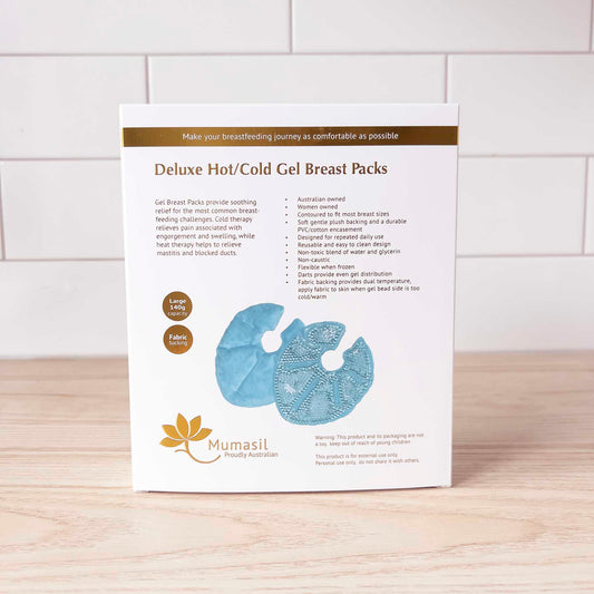Deluxe Hot/Cold Gel Breast Packs