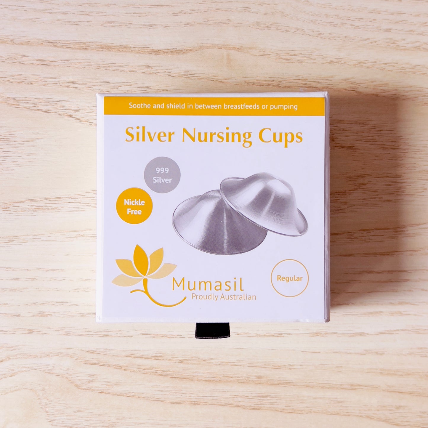 Silver Nursing Cups
