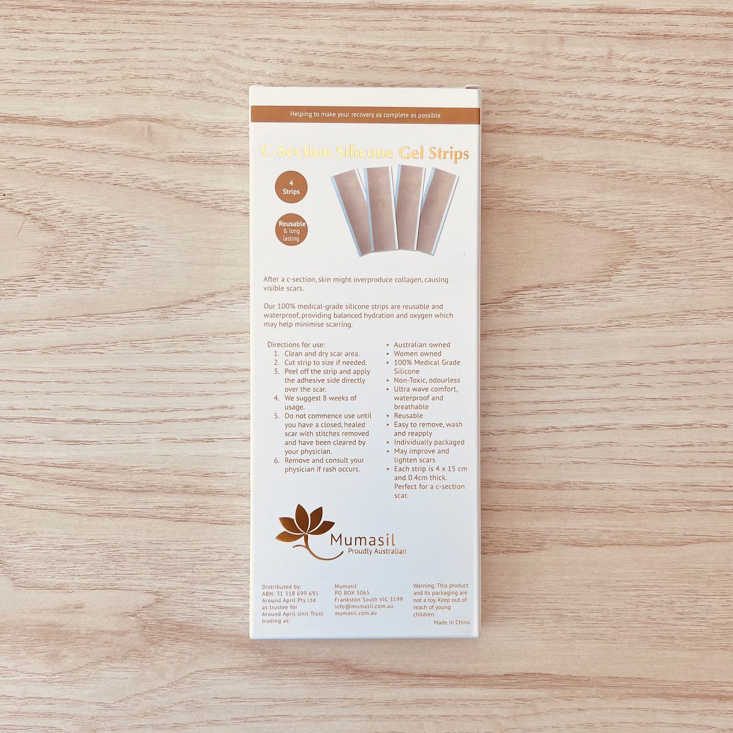 C-Section Silicone Gel Strips