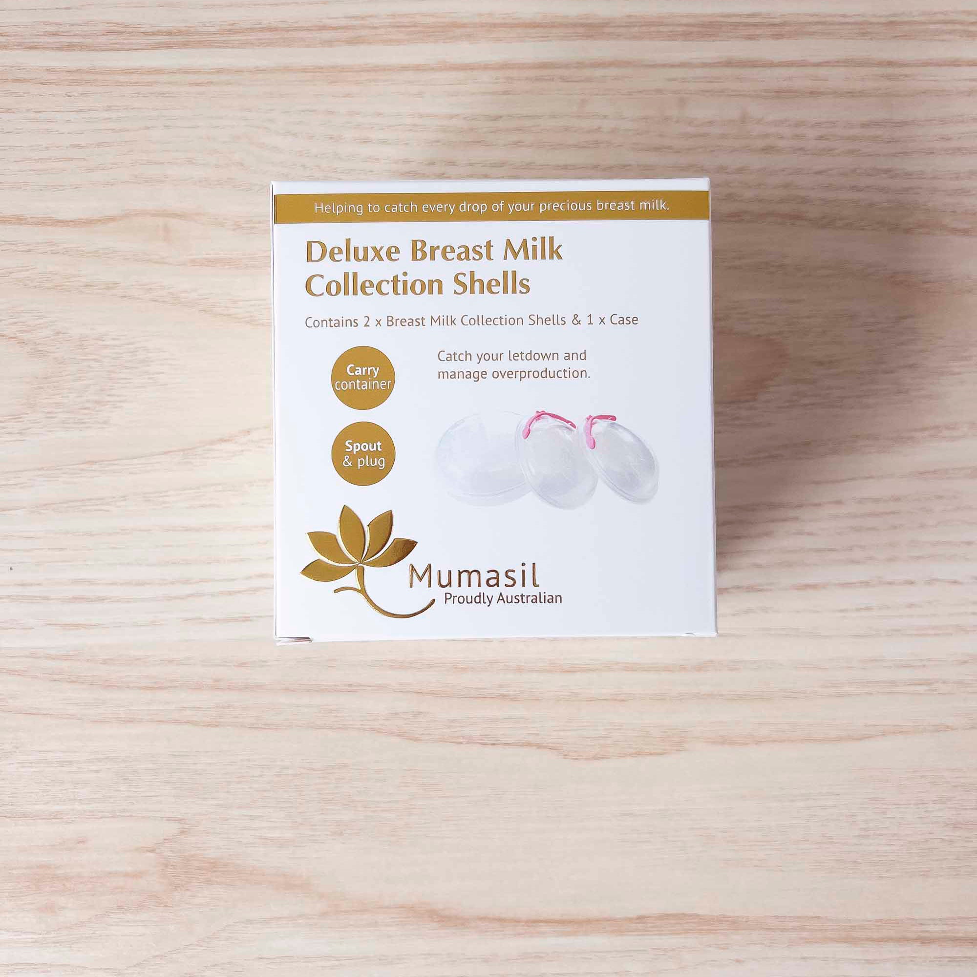 Deluxe Breast Milk Collection Shells – Mumasil