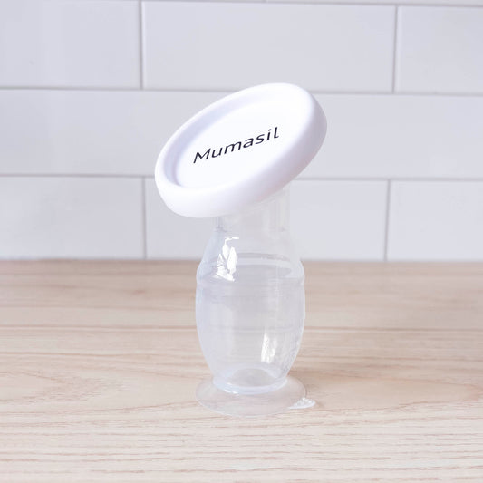 Mumasil Silicone Milk Collector & Manual Pump