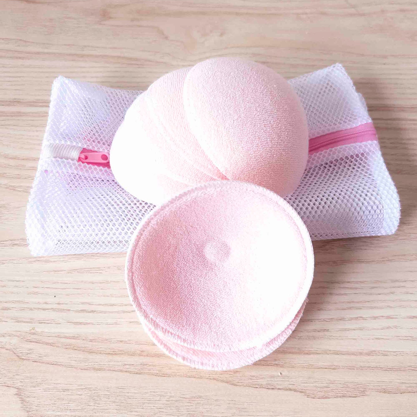 Curved Reusable Breast Pads - 3 Pairs