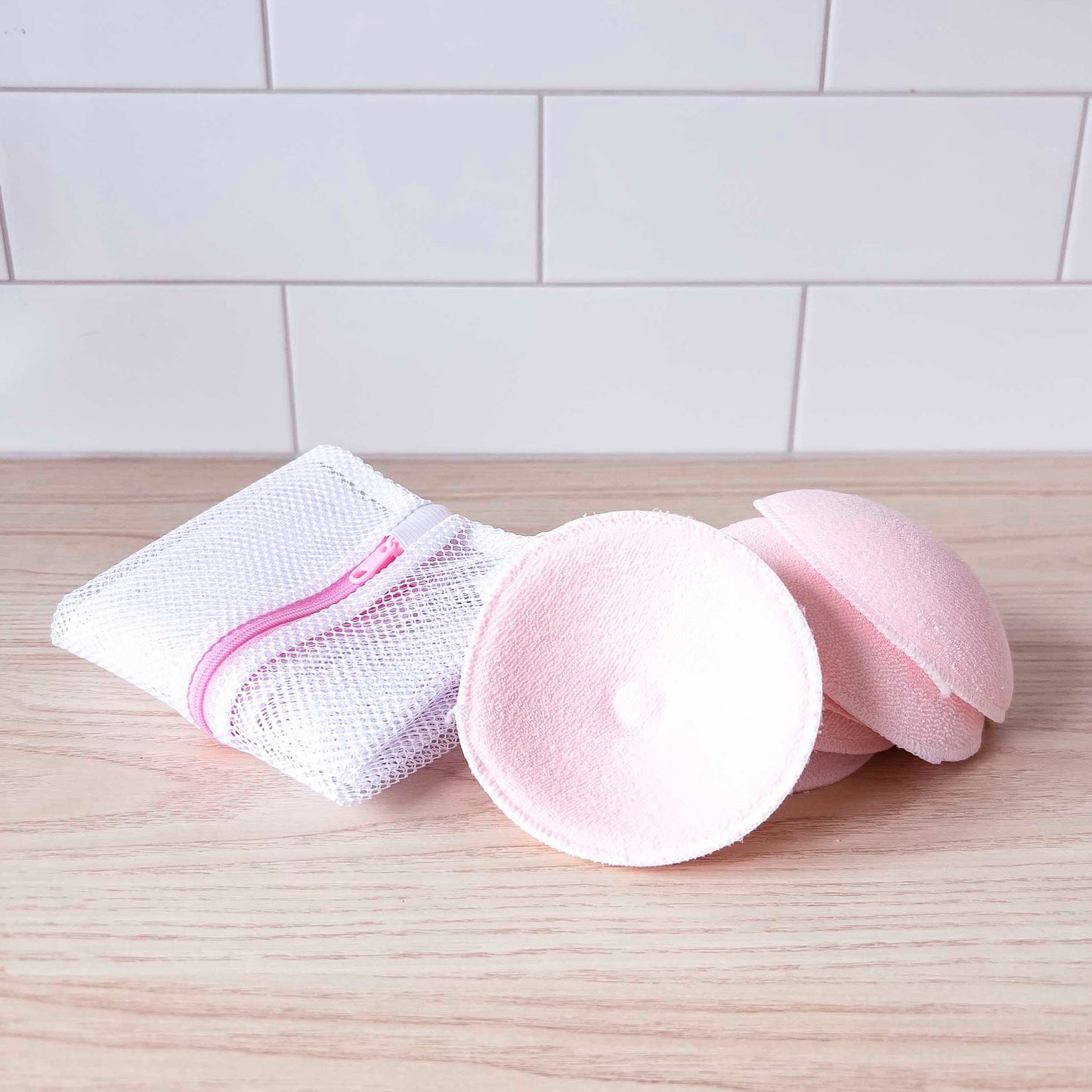 Curved Reusable Breast Pads - 3 Pairs